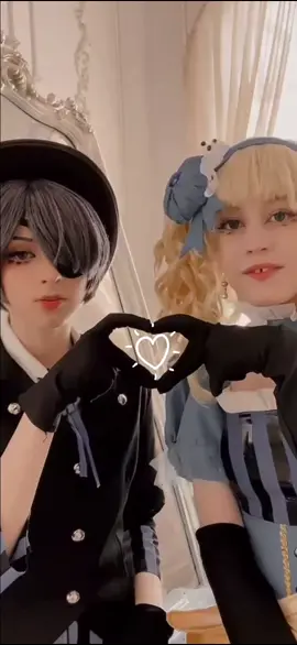 #cielphantomhive #elizabethmidford #blackbutler #cosplay #blackbutlercosplay #fyp #темныйдворецкий #сиэль #лиззи #cielcosplay #lizzycosplay