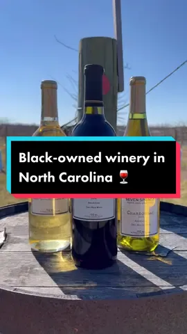 A drive to Warren County to check out Seven Springs Vineyard is a must! #nc #ncwine #ncwinery #blackownedbusiness #nccheck #winetok