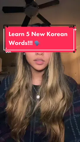 Which words did you already know? #koreanvocab #vocabulary #koreanlearning #studykorean #fyp #viral #linguistics #LanguageLearning