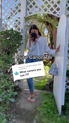 Reply to @stellakinazidou33  I use Canon T8i for my #photos , #videos , and #selftapes  📸 #camera #photo #video #pose #fyp