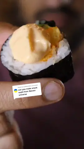 Reply to @scottishzilla #snacksushi #stevenuniverse #sushi #cheesepuff #cheetos #streammeals #foodtiktok #tiktokcook #foodies #sushitok  🎵L.Dre