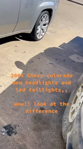 #fyp #houstontx #channelviewtx #chevy #chevycolorado #newheadlights #ledtaillights #led #ledlights #installed #ledlights #headlights #brightlights