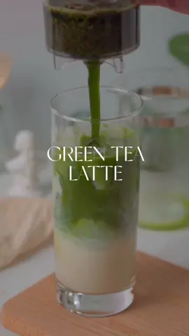 Green tea Latte 🍵✨ แจกสูตรใต้เม้น #homecafe #cafeathome #fyp #tiktokพากิน #asmr #เมนูคลายร้อน #คลังเครื่องดื่ม #เมนูประจำวัน #tiktokมาร์เก็ตเพลส