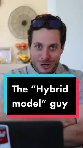 #ad The guy who won't shut up about his company using a hybrid model. @cisco #HybridWork #fyp #Tech #CiscoPartner