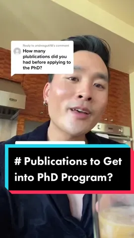 Reply to @andresguti18  it’s definitely helpful to have some but not a requirement! #phdapplications #phdstudent #phdtok #gradschoolapplication