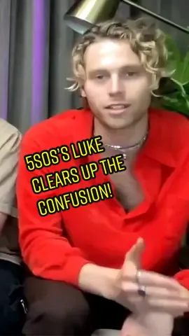 #LukeHemmings of #5SOS clarifies that he did NOT secretly get married! 😅 #5sosfam #5sosedits #michaelclifford