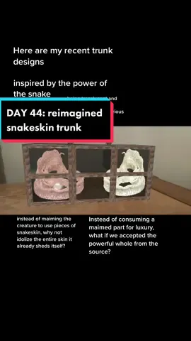 DAY 44: Snakeskin reimagined🐍 it’s a WIP, what do you think of this look? #augmentedreality#augmentedrealityart#piperzy#futurism#digitalfashion#design#fyp#foryou#fashiontok#artist#metaverse