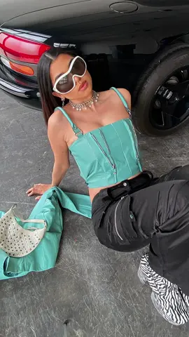 thrifted purse -> top
