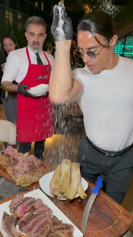 #saltbae was a fun time #foodontiktok #lasvegas #vegas #vegastiktok #steak #steaktiktok #beef #nusret