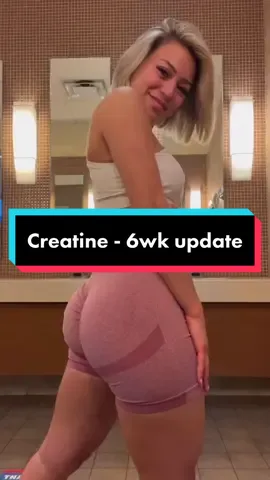 6 weeks on creatine, building a dumpy 🍑 #GymTok #CorollaCrossStep #latina #gymgirl #Fitness #fyp