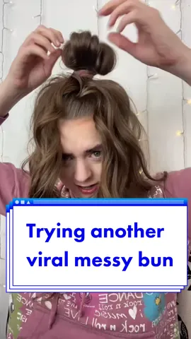 #stitch with @chrisappletonhair Thanks for the recommendation! 🥰 #messybuntutorial #messybuns #messybunvibes