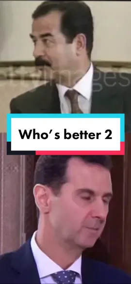 Who’s better? #syria #iraq #arab #fyp #fypシ #politics