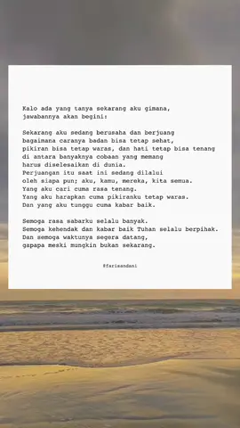Bismillah semoga apa yg selalu disemogakan segera terlaksana, aamiin #farisandani #xyzbca