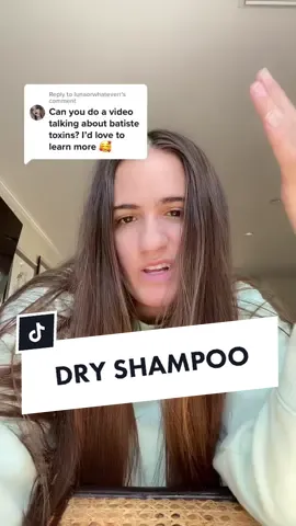 Reply to @lunaorwhateverr  #dryshampoo #greenscreen