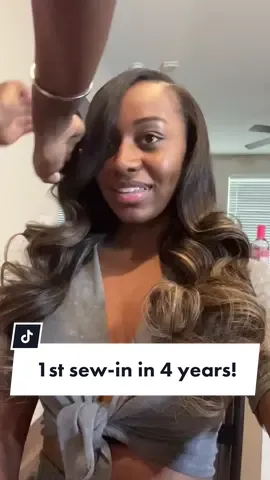 What do y’all think? Aww sew-ins making a comeback?👀💕 #allaboutash #blackgirlmagic #relaxedhair #blackhair #sewin #BlackTikTok