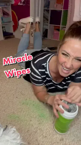 I continued scrubbing & it’s all but gone!! #paintspill #miraclewipes #cleaninghacks #cleaninghack #vlog @underthedesknews