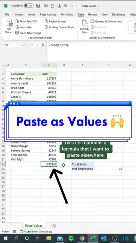 You’ll get a lot of value out of this shortcut #excel #tutorial