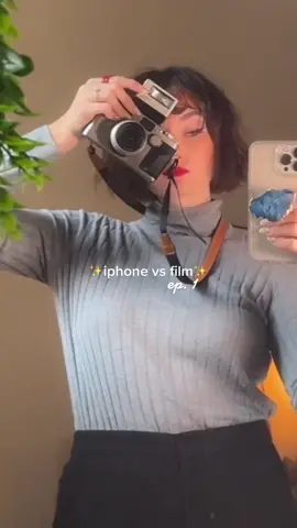 there’s a clear winner in my eyes…and it’s not iphone #iphonevsfilm #filmphotography #35mmfilm