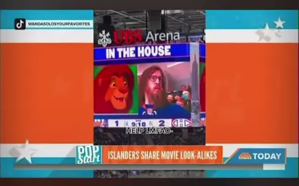 Part 2 to follow!  #simba #isles #islanders #inthehouse #lionking
