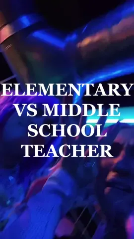 elementary vs middle school teachers at the bar #teacher #teacherlife #tiktokteacher