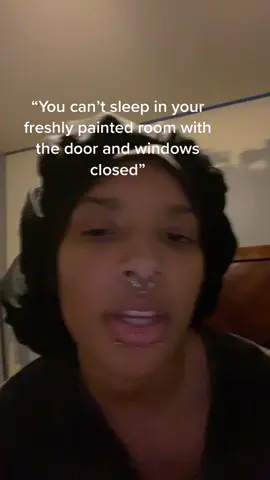 The door and windows staying closed #blackenby #nonbinarylesbian #theythem