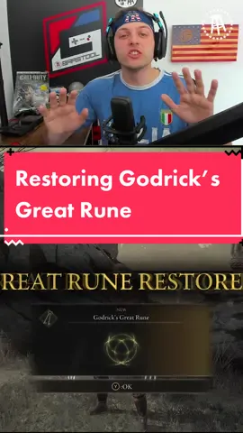 How to Restore Godrick’s Great Rune in Elden Ring #gaming #eldenring #eldenringtips