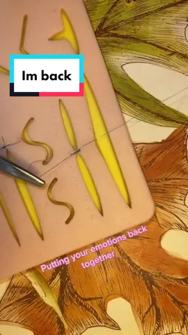 Suture time baby #foryou #suture #stitches #medtok #sutures #surgeon #medstudent #medicalhumor #nurse #icu #nicu #suturing #xray #fyp