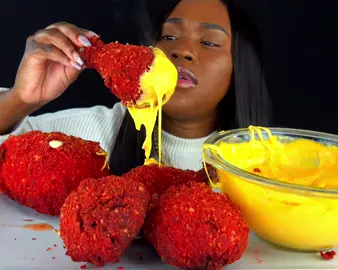 Eating Flaming Hot Cheetos Fried chicken Mukbang SPICY #eatspicywithtee