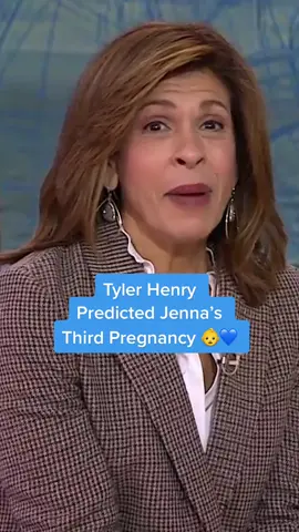 Before catching up with @Tyler Henry, Hoda and Jenna were reminded of a life-changing reading Jenna experienced years earlier. 🍼💙