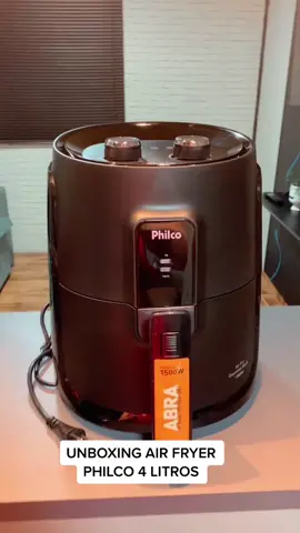 NOSSA AIR FRYER PHILCO GOURMET 4 LITROS 🖤✨🍛