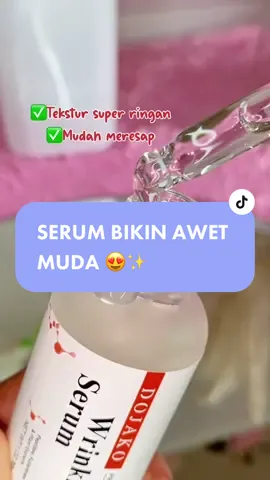 Udah sering bgt review serum ini, suka bgt!! #serumviral #serumwajah #kulitkencang #serumdojako #dojakoskincare #dojako @dojako.id