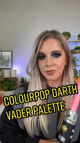 Mini review of the new @colourpopco Darth Vader Palette #SchickAsks #starwars #darthvader #makeup #colourpopcosmetics #colourpop