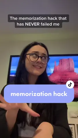 literally the only method I use to memorize things lately. works like MAGIC #studytok