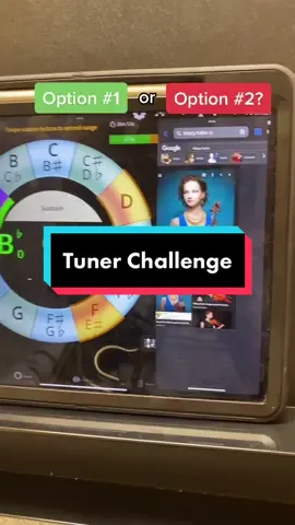 Reply to @ilikealgebra.jw  can you hear the difference??? #tuner #music #musicchallenge #musica