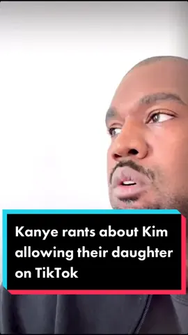 #KanyeWest calls out #KimKardashian for allowing their daughter North to use TikTok. #fyp #foryou #popculture