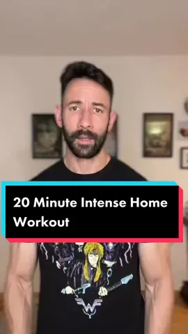 Another 20 minute intense workout for ya! #dadbod #Fitness #homeworkout #FitTok #over40 @weezer