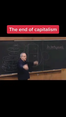 Prof. Richard Wolff in his lecture on Marx and capitalism #fyp #leftist #business #politics