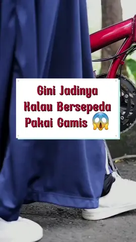 Ribet gak sih sepedahan pake Gamis? 🤔🤔🤔 . Cek aja deh videonya. Outfit Gamis Shakila (Gamis khusus bersepeda) by SYIFA SPORT HIJAB ❤️ #Fyp #foryourpage #muslimahhijrah #sepeda #momlife