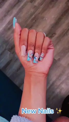 New Nails ✨ #newnail #nails #nailtiktok #SmoothLikeNitroPepsi #fyp #foryoupage