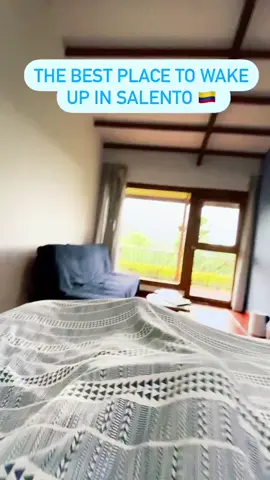 Best place to wake up is in Salento Colombia at Gran Azul Hotel. Whose ready to wake 7p at this eco hotel? #ecohotel #granazul #salento #colombiatravel #salentocolombia #southamericatravel #traveltiktok #fyp #travelvloggerlife #visitcolombia @travelsofsarahfay1