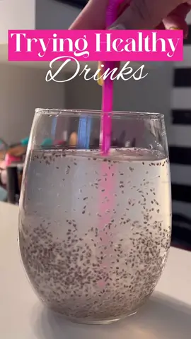Day 1 of trying #healthy “fat burning” drinks. Duet me if you try it 😉 #chiaseedwater #Fitness #weightloss #bts