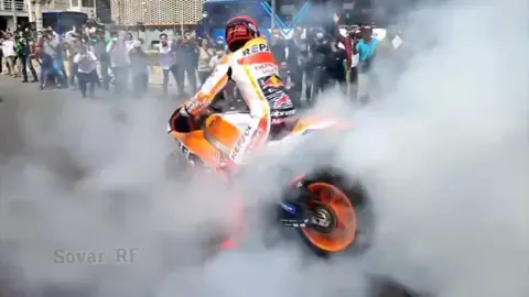 Cuman Marc Marquez yang berani geber geber depan polisi #motogp #marcmarquez