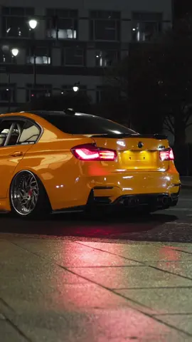 Night time vibes 🧡 #bmw #modifiedcars #fypシ #night #f80 #m3