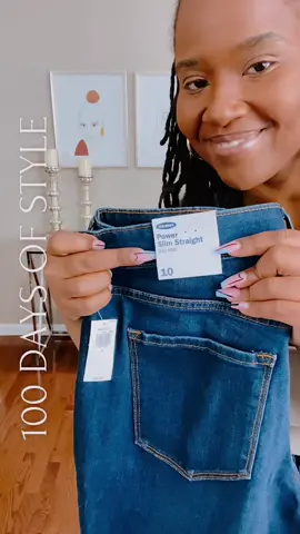 100 Days of Style! Old Navy jeans #macysownyourstyle #midsize #blackcreators #outfitideas #styletips #styletips #blackcreatives #midsizefashion #jeanshaul