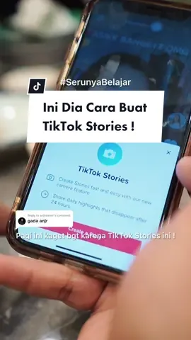 Reply to @ardreanm  WELCOME TIKTOK STORIES ! 😍🔥 ini dia cara pake nya gais ! wkwk, poke bang @fatalure #SerunyaBelajar #KelasTekno #TikTokStory #TikTokStories #TikTok #Story #newfeature #viral #trending #tipsbertus #tips #iphonetips #iphone #android #fyp #foryou #xyzbca #fypシ