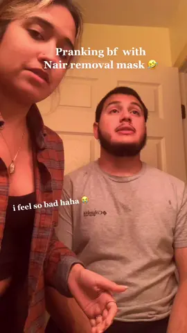 watch till the end 🤣#nairhairremoval #prank #prankboyfriend