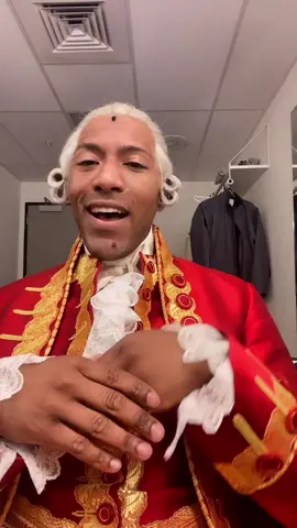 Is THIS my big break? #hamiltonmusical #hamilton #theatrekid #kinggeorge