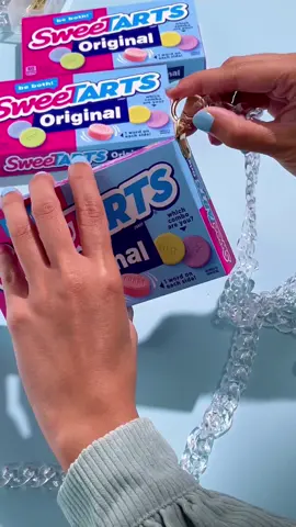 Reply to @beccasspamzalot Now you can be in your (SweeTARTS) bag too! 😉 #fyp #DIY #tutorial #purse #fashion #sweetarts #candy #materialgirl #materialgworl