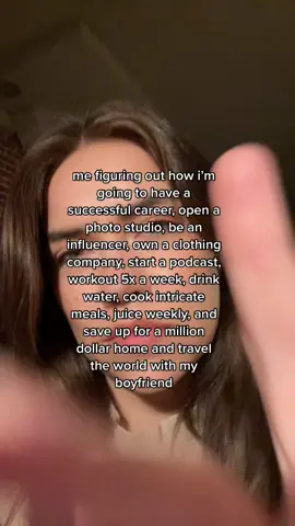 the funny thing about me is I will accomplish all of this in the next few years. trust.