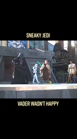 #starwars #vader #darthvader #lightsaber #jedi #sith #starwarsfan #starwarstiktok #disney #disneyparks #hollywoodstudios #jediacademy #fail #accident #sneak #laugh #funny #haha #OhNo